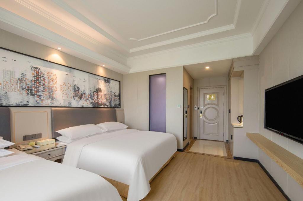 Vienna International Hotel Shanghai Pujiang Exterior foto
