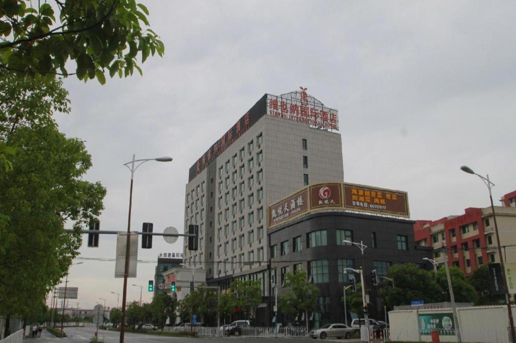 Vienna International Hotel Shanghai Pujiang Exterior foto